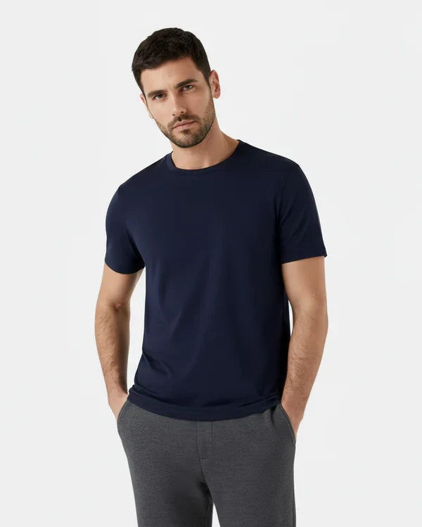 Kit 5 Camisetas Básicas + 3 Bermudas Masculinas